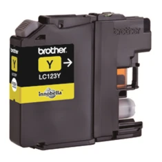 Картридж Brother LC123Y Yellow 600 стор. (4977766713924)
