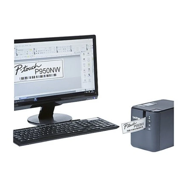 Принтер для друку етикеток Brother P-Touch PT-P950NW Black (4977766764476)