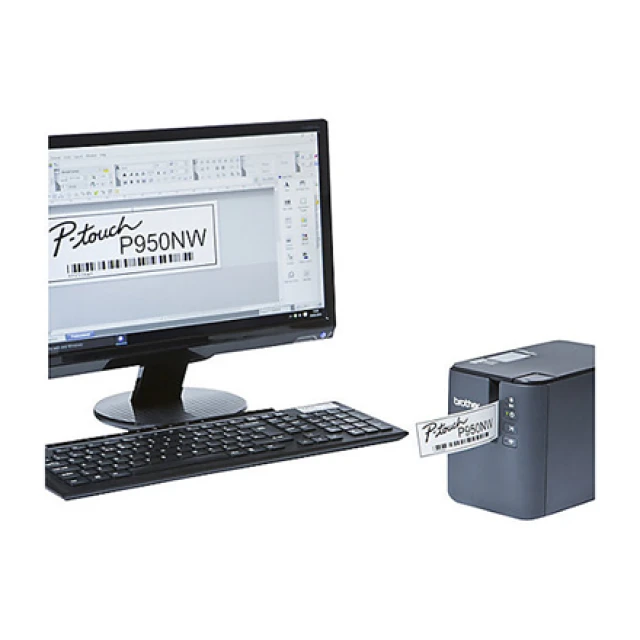 Принтер для друку етикеток Brother P-Touch PT-P950NW Black (4977766764476)