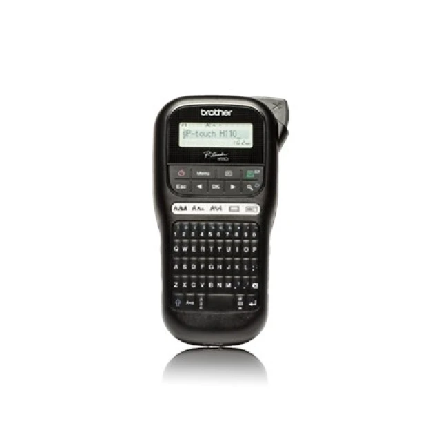 Принтер для друку етикеток Brother P-Touch PT-H110 термотрансферний Black (4977766765299)