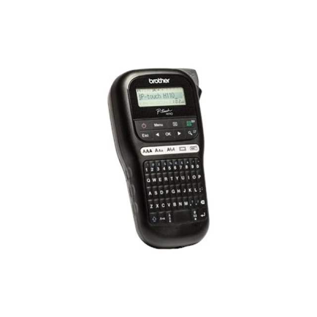 Принтер для друку етикеток Brother P-Touch PT-H110 термотрансферний Black (4977766765299)