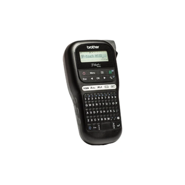 Принтер для друку етикеток Brother P-Touch PT-H110 термотрансферний Black (4977766765299)