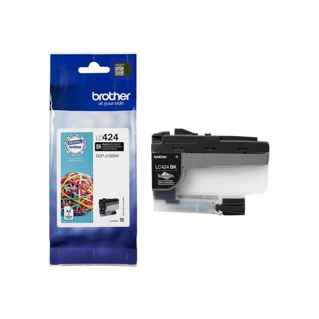 Картридж Brother LC424BK Black (4977766810449)