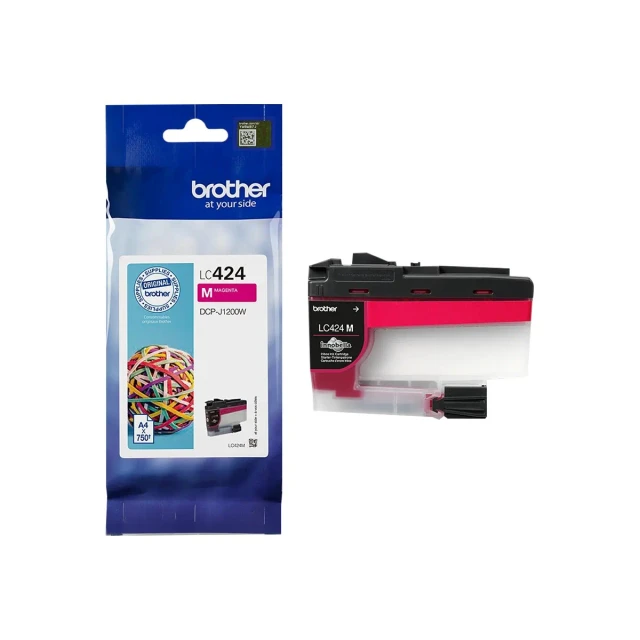 Картридж Brother LC424M Magenta (4977766810463)