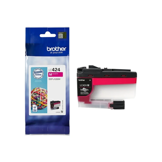 Картридж Brother LC424M Magenta (4977766810463)