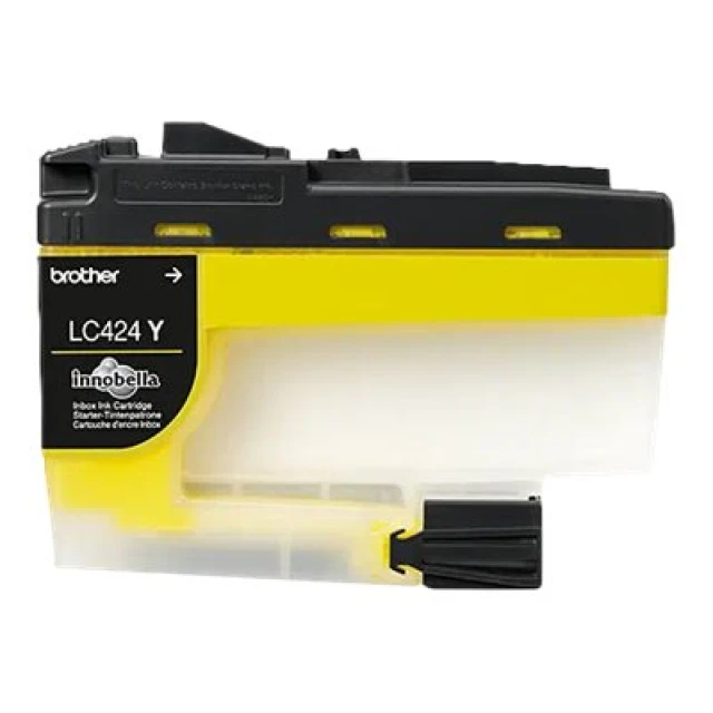 Картридж Brother LC424Y Yellow (4977766810470)