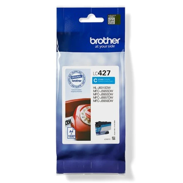 Картридж Brother LC427C Cyan 1500 стр. (4977766815475)