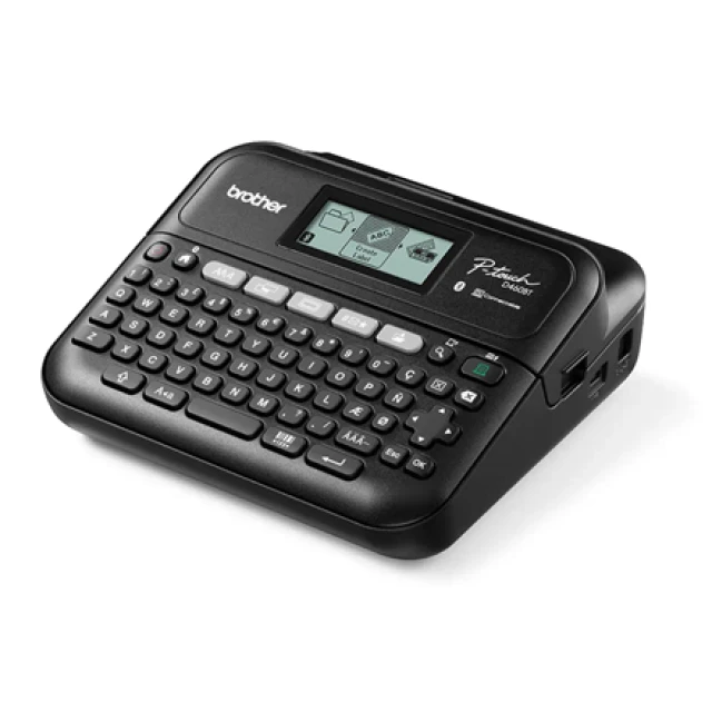 Принтер для печати этикеток Brother P-Touch PT-D460BTVP Black (4977766823616)
