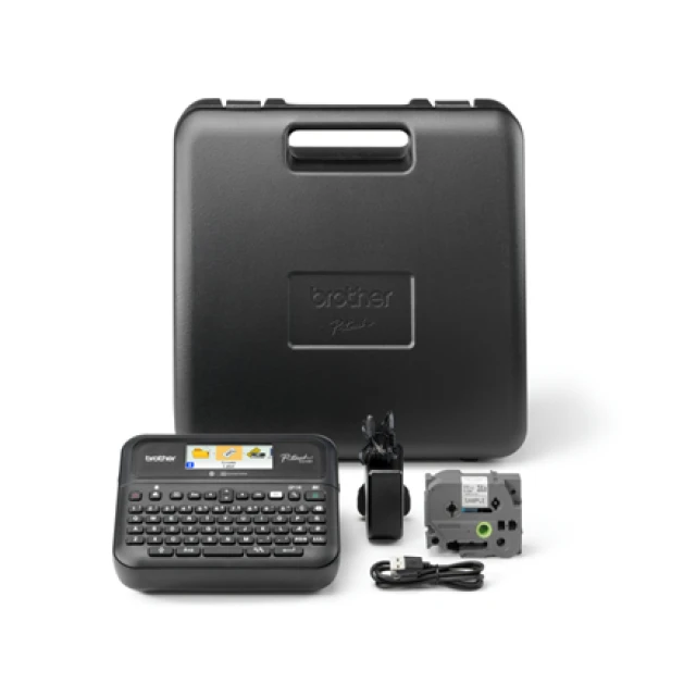 Принтер для печати этикеток Brother P-Touch PT-D610BTVP Black (4977766824910)
