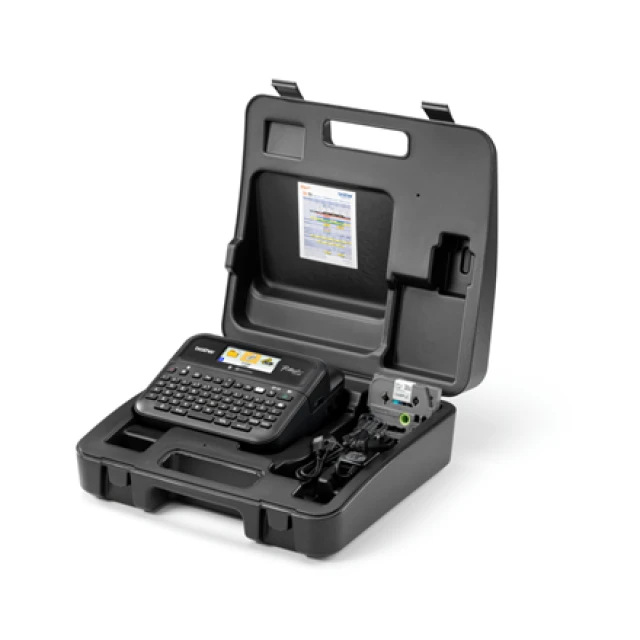 Принтер для печати этикеток Brother P-Touch PT-D610BTVP Black (4977766824910)