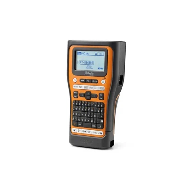 Принтер для друку етикеток Brother PT-E560BTSP Pro термічний Orange/Black (4977766835725)
