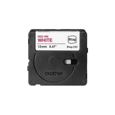 Стрічка для принтера Brother BTAG-232 12 мм Red on White (4977766835817)