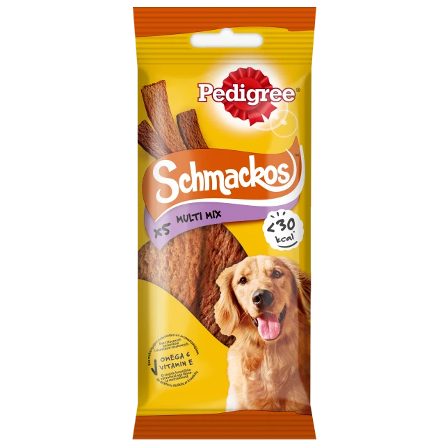 Ласощі для собак Pedigree Schmackos з яловичиною 36 г (5010394003452)