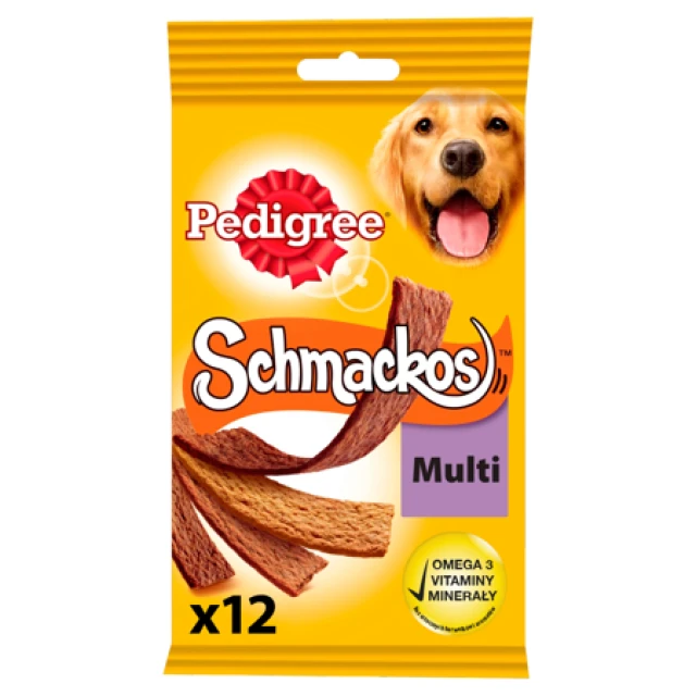 Ласощі для собак Pedigree Schmackos з яловичиною 86 г (5010394003759)