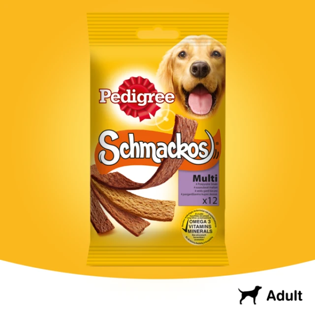 Ласощі для собак Pedigree Schmackos з яловичиною 86 г (5010394003759)