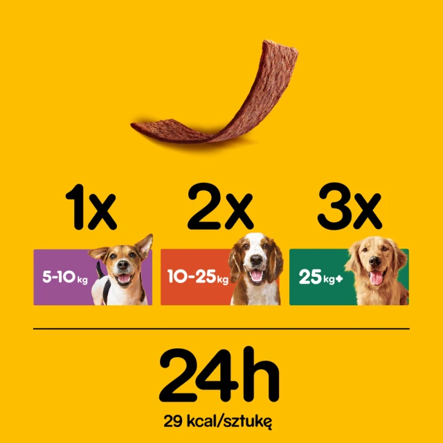 Ласощі для собак Pedigree Schmackos з яловичиною 86 г (5010394003759)