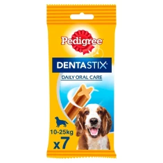 Ласощі для собак Pedigree 10–25 кг DentaStix 180 г (5010394984584)