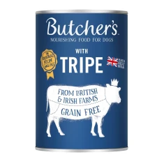 Вологий корм для собак Butcher's Original Tripe Mix паштет з рубцем 400 г (5011792007639)