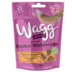Ласощі для собак Wagg зі смаком яловичого стейка 125 г (5013919008055)