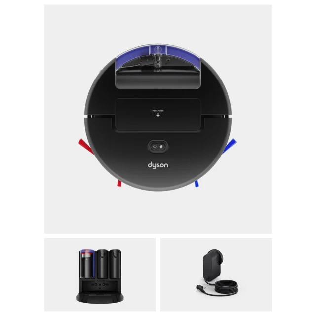 Пароочисник Dyson Spot+scrub Ai 0,25 л Black (5025155121962)