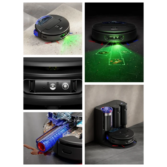 Пароочисник Dyson Spot+scrub Ai 0,25 л Black (5025155121962)