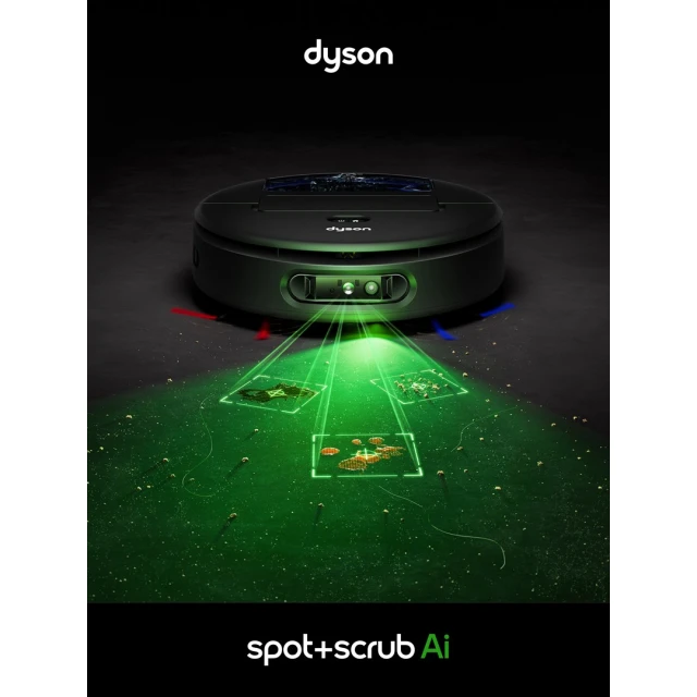 Пароочисник Dyson Spot+scrub Ai 0,25 л Black (5025155121962)