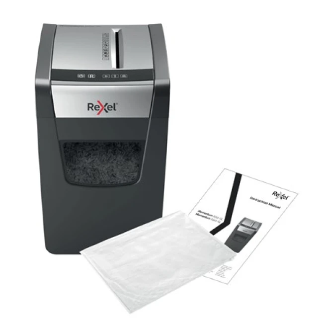 Шредер Rexel Momentum X312-SL Slimline 12 аркушів 23 л (5028252523332)