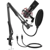 Мікрофон конденсаторний зі стійкою Fifine T732 Black (5031192994094)
