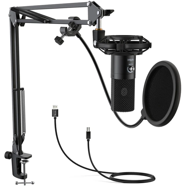 Мікрофон студійний Fifine T669 Black