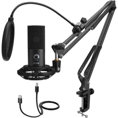 Мікрофон студійний Fifine T669 Black