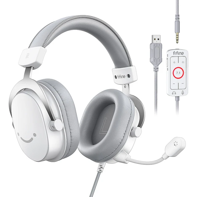 Ігрові навушники Fifine H9W White (5031192994728)