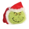 М'яка іграшка-подушка Grinch у костюмі Святого Миколая 25 см Spudsters (15294)