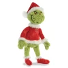 М'яка іграшка Grinch у костюмі Санти 43 см Eco-Friendly (15900)