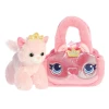Мягкая игрушка Fancy Pals Кошка Принцесса 20 см Pink (32934)