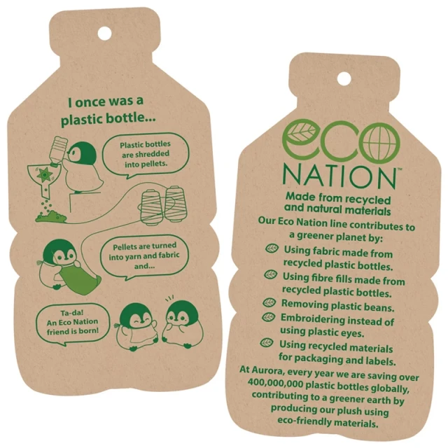 М'яка іграшка Eco Nation Foka 30 см Eco-Friendly (35014)