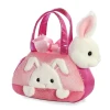 М'яка іграшка Fancy Pals Кролик PeekaBoo 20 cm Eco-Friendly Pink (61015)