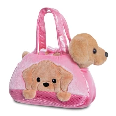 М'яка іграшка Fancy Pals Лабрадор PeekaBoo 20 cm Eco-Friendly Pink (61365)