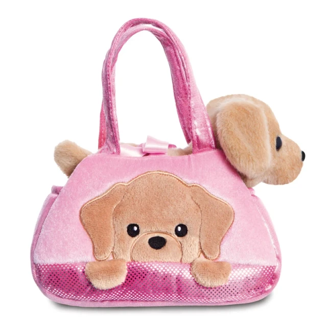 М'яка іграшка Fancy Pals Лабрадор PeekaBoo 20 cm Eco-Friendly Pink (61365)