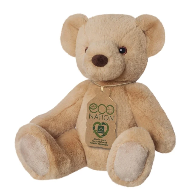 М'яка іграшка Eco Nation Ведмідь Teddy Bear 28 см Eco-Friendly (61512)