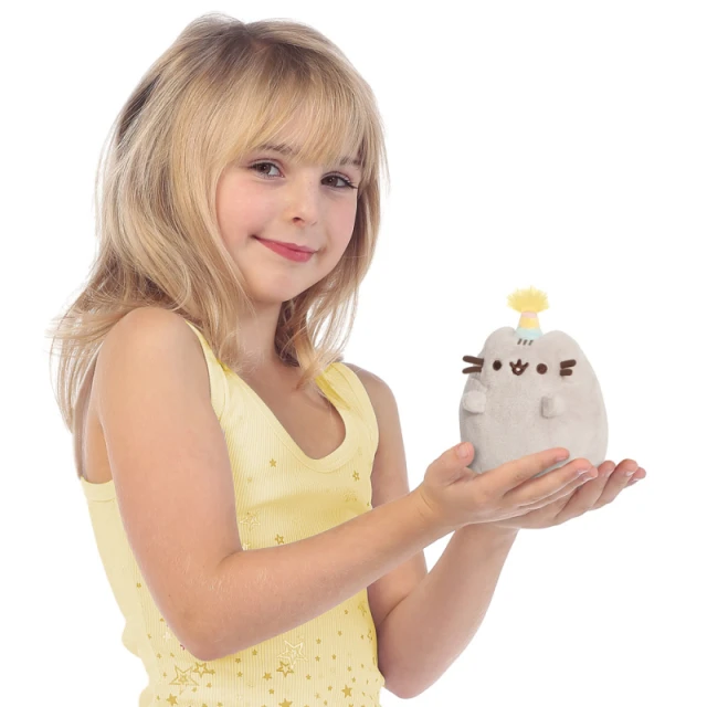 М'яка іграшка Pusheen у святковій шапочці 12 cm (61518)