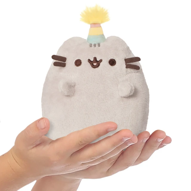 М'яка іграшка Pusheen у святковій шапочці 12 cm (61518)