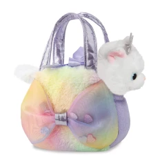 Плюшева маскотка Fancy Pals Котка Принцеса Big Bow 20 см (61539)