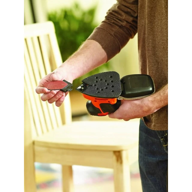 Шліфмашина трикутна Black&Decker KA2500K 120 Вт (KA2500K-QS)