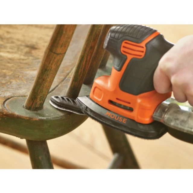 Шліфмашина трикутна Black&Decker KA2500K 120 Вт (KA2500K-QS)