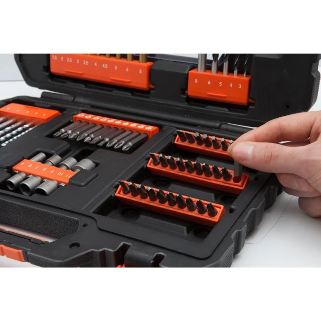 Набір свердел і біт Black&Decker 76 шт (A7231-XJ)
