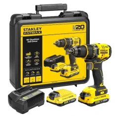 Дриль-шуруповерт Stanley 18V SFMCD720D2K (SFMCD720D2K-QW)