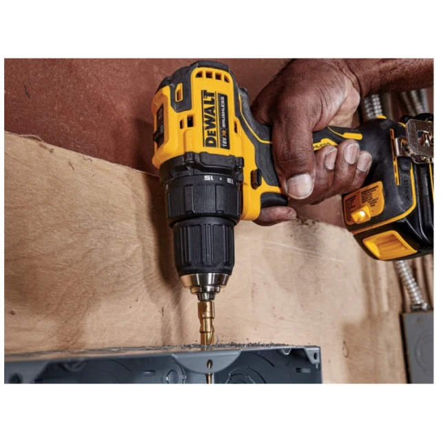 Дриль-шуруповерт акумуляторний DeWALT XR Brushless DCD708N-XJ 18V 340 Вт 3 Ah (5035048737569)