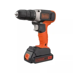 Дриль-шуруповерт Black&Decker BCD001C2-QW акумуляторний 18 В 2x1,5 Ah Li-Ion (5035048740453)