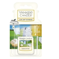 Автомобільний ароматизатор YANKEE Ultimate Clean Cotton (5038580005554)