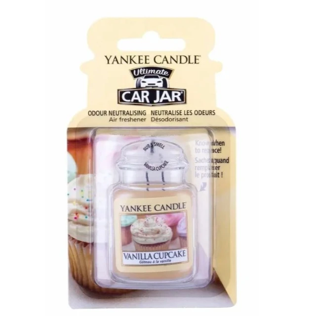 Автомобільний ароматизатор YANKEE Ultimate Vanilla Cupcake (5038580059755)